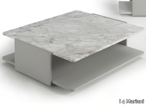 SELLA - Low square marble coffee table _ i 4 Mariani