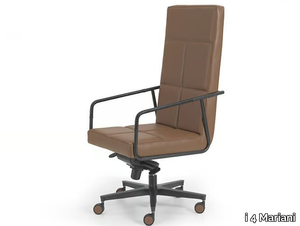 PABLO - Swivel high-back leather executive chair _ i 4 Mariani