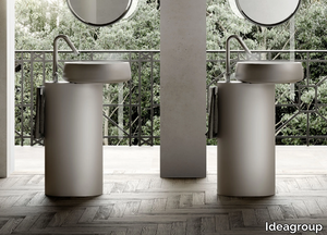 BEAUTY - Freestanding Cristalplant® washbasin _ Ideagroup