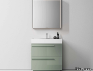 DOGMA 14 - Single floor-standing vanity unit _ Ideagroup