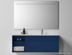 DOGMA 16 - Wall-mounted vanity unit with drawers _ Ideagroup