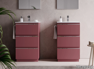 SYSTEM 10 - Floor-standing vanity unit with drawers _ Ideagroup