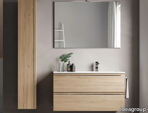 SYSTEM 01 - Wall-mounted vanity unit with drawers _ Ideagroup