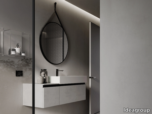 MY TIME 19 - Wall-mounted vanity unit with drawers _ Ideagroup