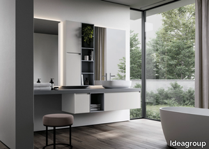 NYÙ 12 - Wall-mounted vanity unit _ Ideagroup