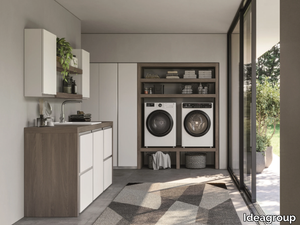 SPAZIO TIME 03 - Sectional laundry room cabinet _ Ideagroup