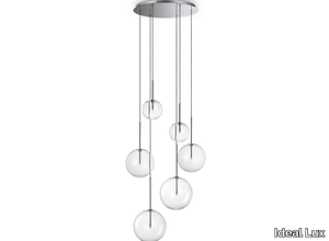 EQUINOXE SP6 - Blown glass pendant lamp _ Ideal Lux