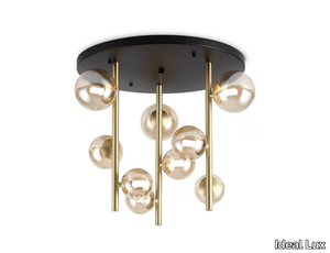 PERLAGE PL9 - Blown glass ceiling lamp _ Ideal Lux