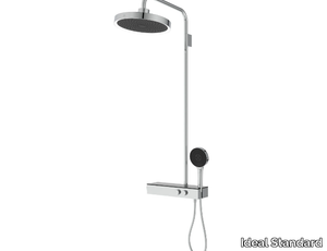 CERATHERM SOLOS - A7881AA - Wall-mounted thermostatic shower panel with hand shower _ Ideal Standard