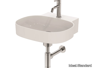 LINDA – X - T4390 - Wall-mounted Diamatec® washbasin _ Ideal Standard