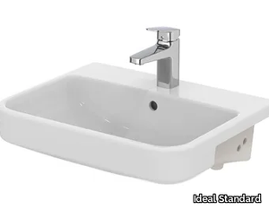 I.LIFE B - T4611 - Semi-inset ceramic washbasin _ Ideal Standard