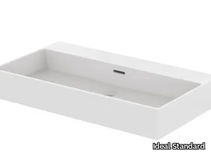 EXTRA - T389801 - Rectangular ceramic washbasin _ Ideal Standard