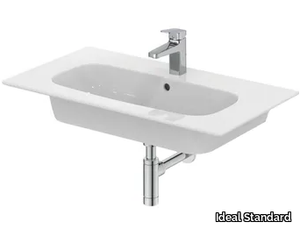 I.LIFE A - T4620 - Rectangular single ceramic washbasin with overflow _ Ideal Standard