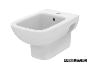 I.LIFE A - T4681 - Wall-hung ceramic bidet with overflow _ Ideal Standard