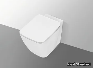 STRADA II - T3599 - Rimless Floor mounted ceramic toilet _ Ideal Standard