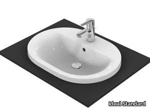 CONNECT 62 x 46 cm - E5040 - Inset oval washbasin _ Ideal Standard