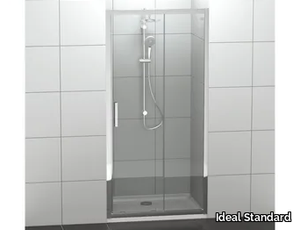 CONNECT 2 - PSC - Niche tempered glass shower cabin with sliding door _ Ideal Standard