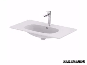 TESI - T3509 - Inset rectangular ceramic washbasin _ Ideal Standard