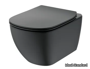 TESI NERO SETA - T3546V3 - Wall-hung toilet _ Ideal Standard