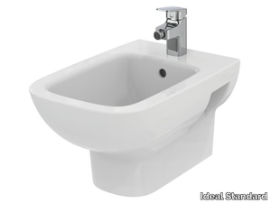 I.LIFE A - T4524 - Wall-hung ceramic bidet with overflow _ Ideal Standard