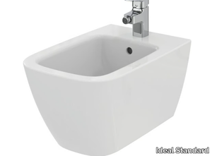 I.LIFE B - T4615 - Wall-hung ceramic bidet with overflow _ Ideal Standard