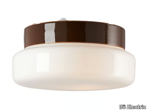 CLASSIC SAUNA - Opal glass wall lamp / ceiling lamp _ Ifö Electric