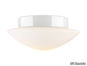 CONTRAST SOLHEM - Opal glass ceiling lamp / wall lamp _ Ifö Electric