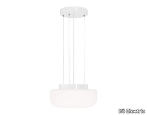 SOLENNE - Opal glass pendant lamp _ Ifö Electric