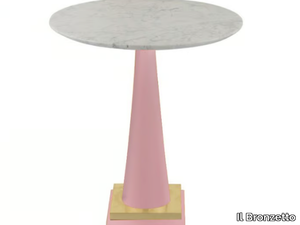 ICONIC 03 - Round marble coffee table _ Il Bronzetto