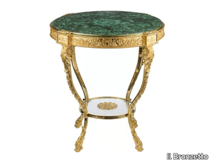 LUXURY FOUNDRY PALMIRA 791 - Round marble top coffee table _ Il Bronzetto