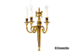 LUXURY FOUNDRY CLASSIC 510 - Brass wall lamp _ Il Bronzetto