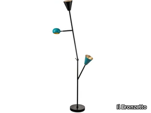 BLOSSOM TREE 02 - Adjustable brass floor lamp _ Il Bronzetto