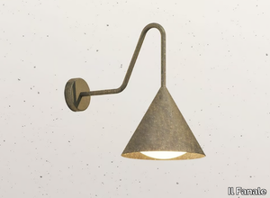 CONE 286.17 - Brass outdoor wall lamp _ Il Fanale