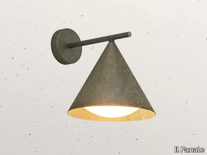 CONE 286.18 - Brass outdoor wall lamp _ Il Fanale