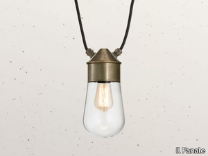 DROP MINI 270.42 - LED brass pendant lamp _ Il Fanale