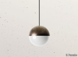 SFERA 291.01 - LED brass outdoor pendant lamp _ Il Fanale