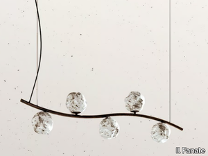 STONE 290.11 - Glass pendant lamp _ Il Fanale