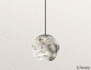 STONE 290.02 - Glass pendant lamp _ Il Fanale