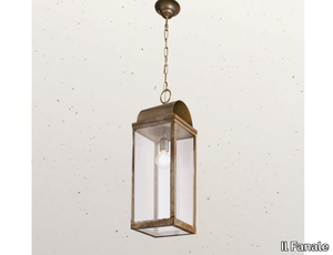 LANTERNA 265.08 - Brass outdoor pendant lamp _ Il Fanale