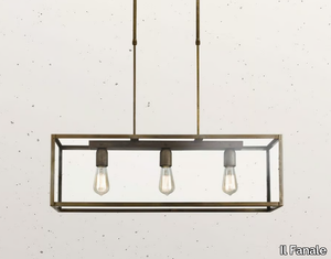 LONDON 205.04 - Iron pendant lamp _ Il Fanale