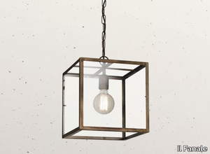 LONDON 205.02 - Iron pendant lamp _ Il Fanale