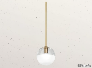 MOLECOLA 275.06 - LED brass pendant lamp _ Il Fanale