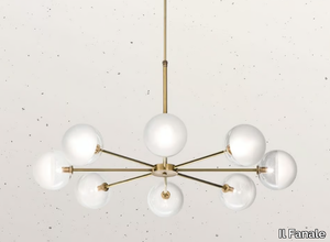 MOLECOLA 275.08 - Brass pendant lamp _ Il Fanale