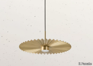 PLIE’ 284.01 - LED brass pendant lamp _ Il Fanale