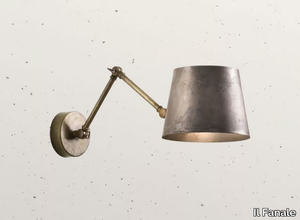 REPORTER 271.05 - Adjustable metal wall lamp with swing arm _ Il Fanale