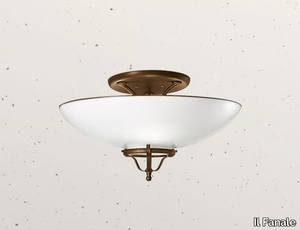 COUNTRY 080.02 - LED glass ceiling light _ Il Fanale