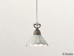 FIOR DI PIZZO 065.07 - LED ceramic pendant lamp _ Il Fanale