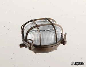 MARINA 247.38 - Brass Bulkhead ceiling light _ Il Fanale