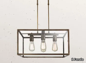 LONDON 205.05 - Iron pendant lamp _ Il Fanale