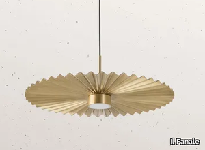 PLIE' 284.03 - LED brass pendant lamp _ Il Fanale